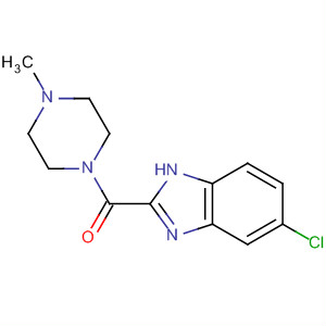 (5-Chloro-1h-benzimidazol-2-yl)(4-methyl-1-piperazinyl)methanone Structure,73903-17-0Structure