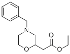 (4-Benzyl-morpholin-2-yl)-acetic acid ethyl ester Structure,73933-19-4Structure