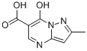 7-Hydroxy-2-methylpyrazolo[1,5-a]pyrimidine-6-carboxylic acid Structure,739365-03-8Structure