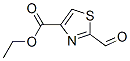 4-Thiazolecarboxylic acid, 2-formyl-, ethyl ester Structure,73956-17-9Structure