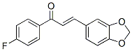 2-Propen-1-one,3-(1,3-benzodioxol-5-yl)-1-(4-fluorophenyl)- Structure,7397-23-1Structure