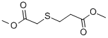 Methyl 3-[(2-methoxy-2-oxoethyl)thio]propanoate Structure,7400-45-5Structure