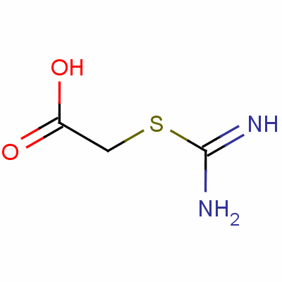 (Amidinothio)acetic acid Structure,7404-50-4Structure