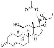 Hydrocortisone Aceponate Structure,74050-20-7Structure