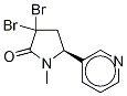 3,3-Dibromo cotinine Structure,74093-56-4Structure