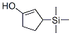 1-Cyclopenten-1-ol, 3-(trimethylsilyl)- (9ci) Structure,741209-08-5Structure