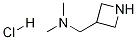 1-(Azetidin-3-yl)-n,n-dimethylmethanamine hydrochloride Structure,741287-55-8Structure