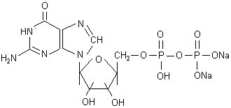 鳥苷-5-二磷酸二鈉鹽結(jié)構(gòu)式_7415-69-2結(jié)構(gòu)式