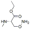 Serine, o-amino-n-methyl-, ethyl ester (9ci) Structure,741633-77-2Structure