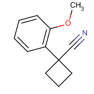 1-(2-Methoxyphenyl)cyclobutanecarbonitrile Structure,74205-10-0Structure