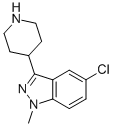 1H-Indazole, 5-chloro-1-methyl-3-(4-piperidinyl)- Structure,742076-27-3Structure