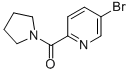 1-(5-Bromopyridin-2-ylcarbonyl)pyrrolidine Structure,742085-70-7Structure