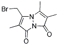 3-(Bromomethyl)-2,6,7-trimethyl-1h,5h-pyrazolo[1,2-a]pyrazole-1,5-dione Structure,74235-78-2Structure