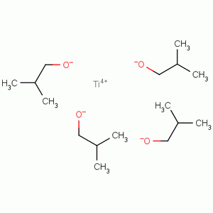 鈦酸四異丁酯結(jié)構(gòu)式_7425-80-1結(jié)構(gòu)式