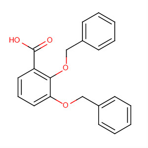 2,3-Bis(benzyloxy)benzoic acid Structure,74272-78-9Structure