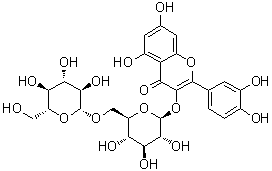 槲皮素-3-龍膽二糖苷結(jié)構(gòu)式_7431-83-6結(jié)構(gòu)式