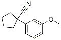 1-(3-Methoxyphenyl)cyclopentanecarbonitrile Structure,74316-83-9Structure