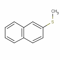 2-(甲基硫代)萘結構式_7433-79-6結構式