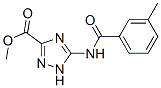 1H-1,2,4-triazole-3-carboxylicacid,5-[(3-methylbenzoyl)amino]-,methylester Structure,743472-18-6Structure