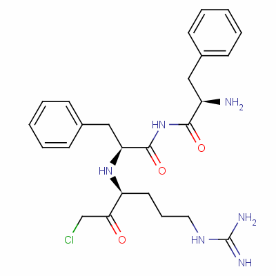 D-phe-phe-arg-chloromethylketone Structure,74392-49-7Structure