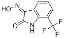 (3Z)-7-(trifluoromethyl)-1h-indole-2,3-dione 3-oxime Structure,74396-78-4Structure