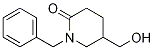 5-(Hydroxymethyl)-1-(phenylmethyl)-2-piperidinone Structure,744212-68-8Structure