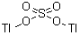 Thallium sulfate(technical) Structure,7446-18-6Structure