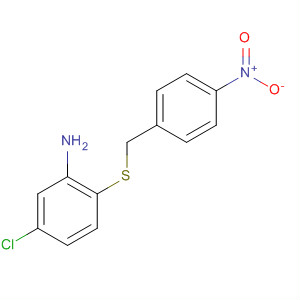 2-(4-Nitrobenzylthio)-5-chlorobenzenamine Structure,74462-20-7Structure