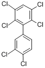 2,3,3,4,5,6-Hexachlorobiphenyl Structure,74472-44-9Structure