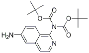 Tert-butyl n-(6-aminoisoquinolin-1-yl)-n-[(tert-butoxy)carbonyl]carbamate Structure,745020-22-8Structure