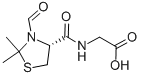 (R)-n-(3-formyl-2,2-dimethyl-thiazolidine-4-carboxy)-glycine Structure,74527-65-4Structure