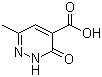 2,3-Dihydro-6-methyl-3-oxopyridazine-4-carboxylic acid Structure,74557-73-6Structure