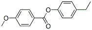 4-Ethylphenyl 4-methoxybenzoate Structure,7465-91-0Structure