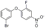 1-(3-Bromophenoxy)-2-fluoro-4-nitrobenzene Structure,74660-86-9Structure