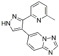 6-(3-(6-Methylpyridin-2-yl)-1h-pyrazol-4-yl)-[1,2,4]triazolo[1,5-a]pyridine Structure,746667-09-4Structure