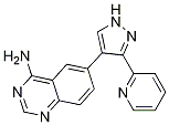 6-(3-Pyridin-2-yl-1h-pyrazol-4-yl)-quinazolin-4-ylamine Structure,746667-28-7Structure