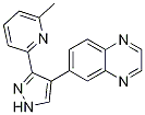 6-(3-(6-Methylpyridin-2-yl)-1h-pyrazol-4-yl)quinoxaline Structure,746667-48-1Structure