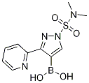 (1-(N,n-dimethylsulfamoyl)-3-(pyridin-2-yl)-1h-pyrazol-4-yl)boronicacid Structure,746668-81-5Structure