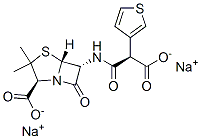 Ticarcillin sodium Structure,74682-62-5Structure