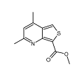 Methyl 2,4-dimethylthieno[3,4-b]pyridine-7-carboxylate Structure,74695-25-3Structure