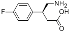 (S)-4-氨基-3-(4-氟苯基)丁酸結(jié)構(gòu)式_747371-90-0結(jié)構(gòu)式