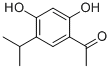 1-(2,4-Dihydroxy-5-isopropylphenyl)ethanone Structure,747414-17-1Structure