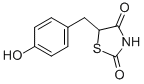 5-(4-Hydroxybenzyl)-1,3-thiazolidine-2,4-dione Structure,74772-78-4Structure