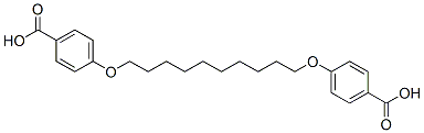 1,10-Bis(4-carboxyphenoxy)decane Structure,74774-61-1Structure