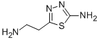 5-Amino-1,3,4-thiadiazole-2-ethanamine Structure,74784-47-7Structure