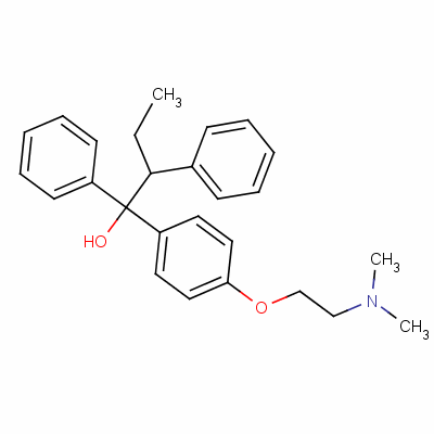 他莫昔芬雜質(zhì)B結(jié)構(gòu)式_748-97-0結(jié)構(gòu)式