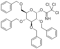 2,3,4,6-Tetra-o-benzyl-α-d-glucopyranosyl trichloroacetimidate Structure,74808-09-6Structure