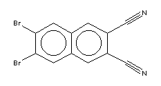 2,3-Dibromo-6,7-dicyanonaphthalene Structure,74815-81-9Structure