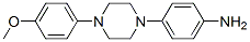 1-(4-Aminophenyl)-4-(4-methoxyphenyl)piperazine Structure,74852-62-3Structure