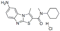 Thiazolo[3,2-a]benzimidazole-2-carboxamide, 6-amino-N-cyclohexyl-N,3-dimethyl- Structure,748758-45-4Structure